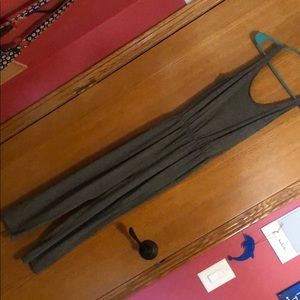 Grey tank long romper